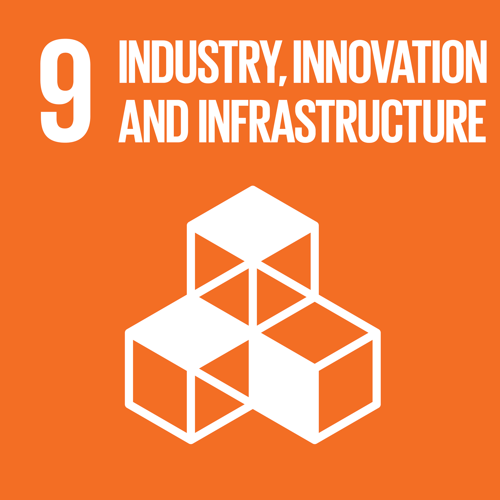 Icono 9 Industria innovacion e infraestructura